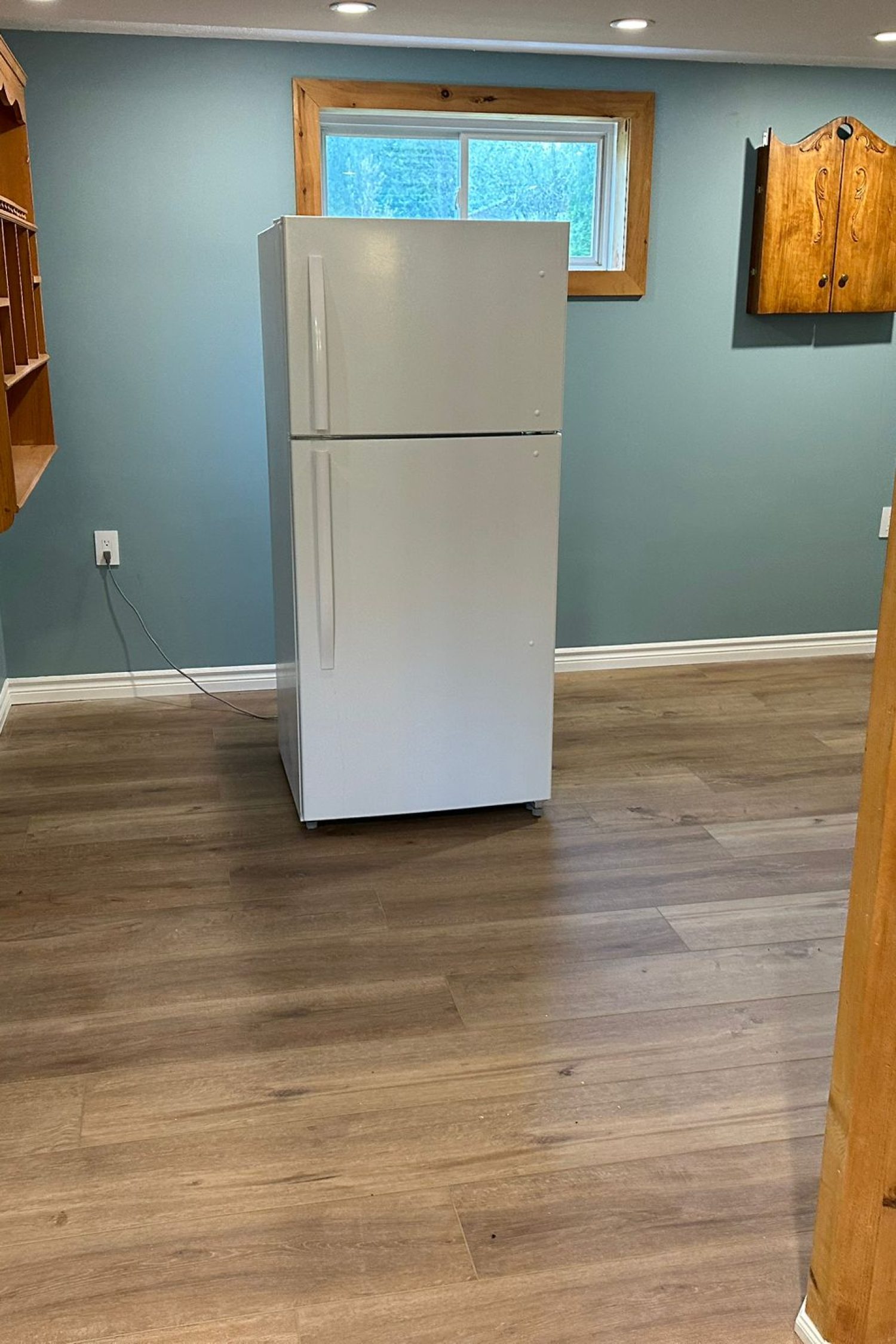 New plank flooring installed in a GTA home