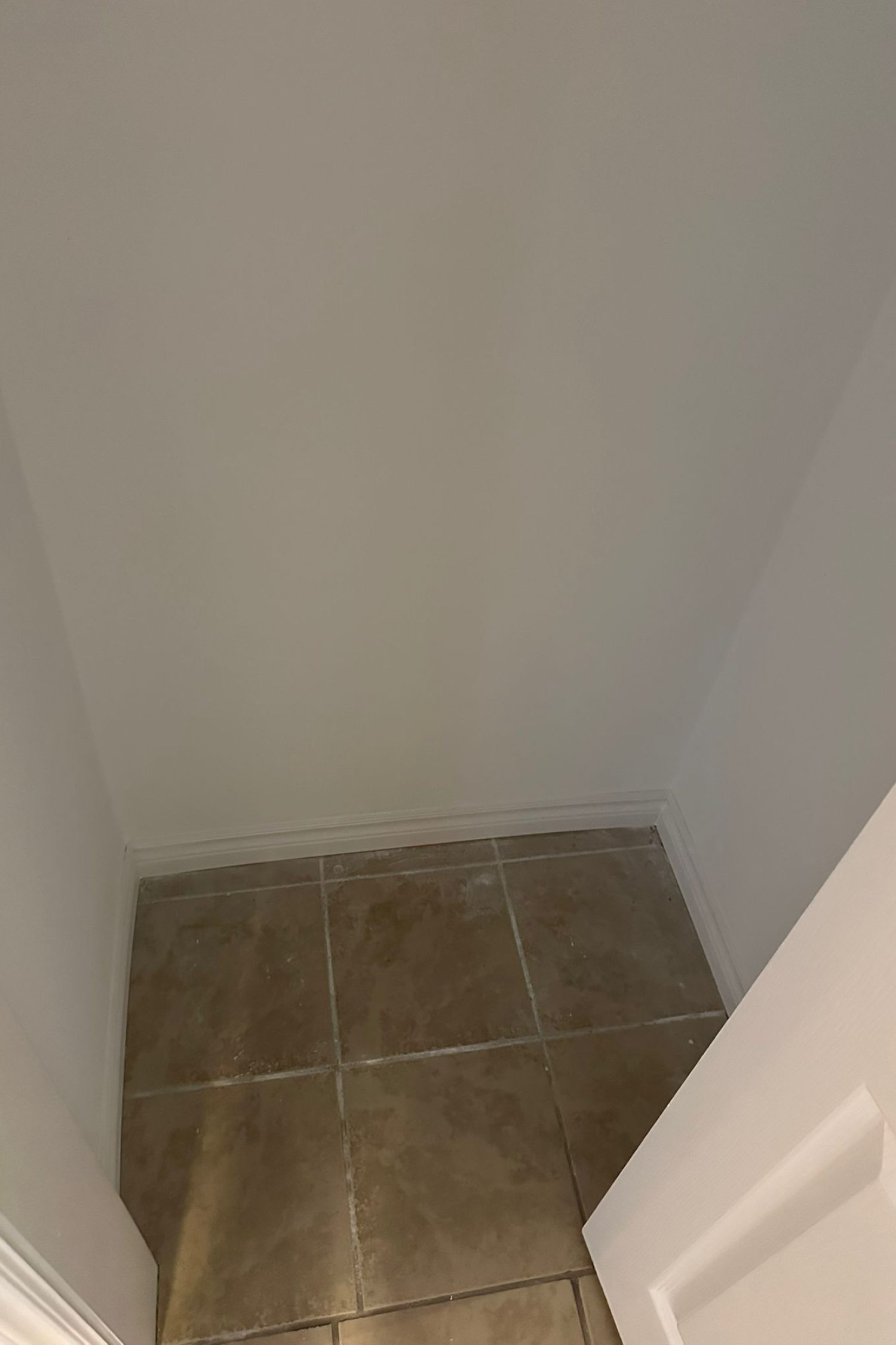 New tile flooring installation
